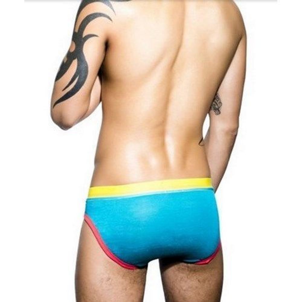 Мужские трусы брифы голубые Andrew Christian Bright Brief   AC9560