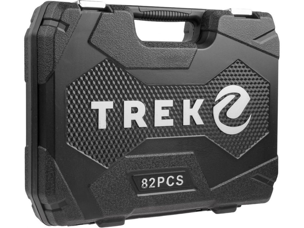 Набор головок и ключей 82 предмета TREK (1/4", 1/2", 6 граней )
