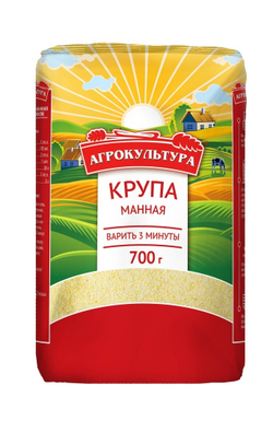 Крупа манная ТМ «Агрокультура» - 700 г