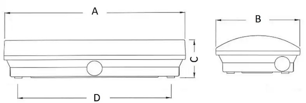 Световой указатель LYRA 4223-4 LED СТ