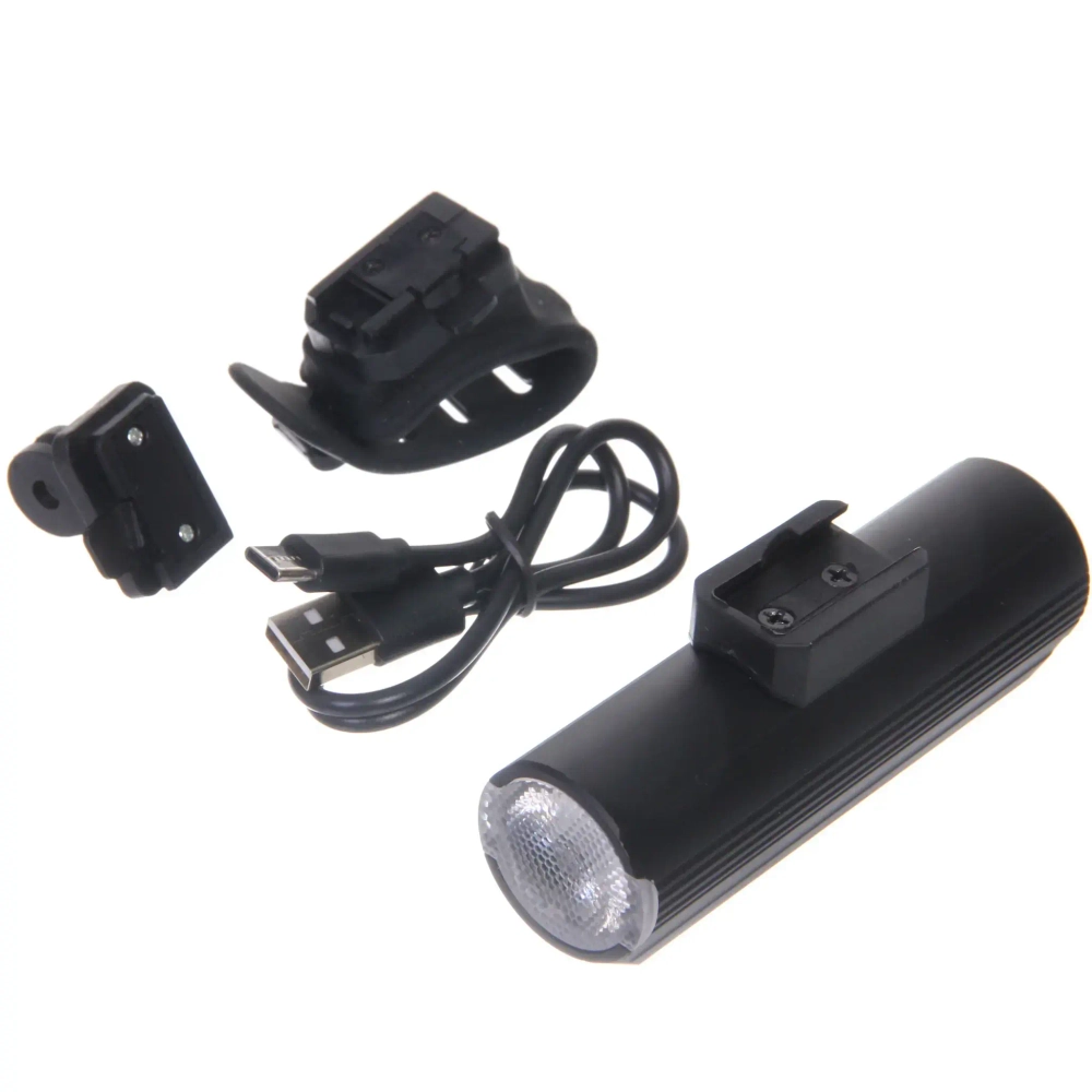 Фонарь велосипедный, передний West Biking YP0701434 (аккум. 3200 mAh, Tape-C)