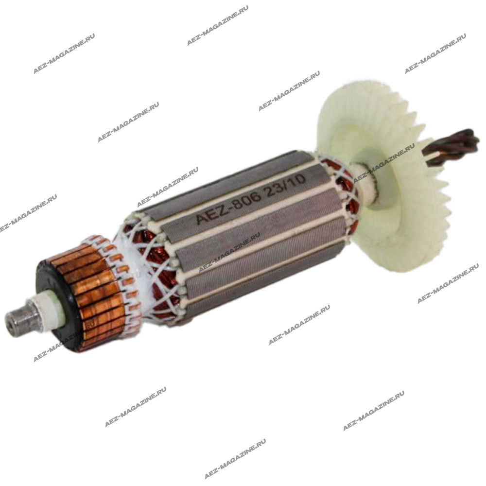 Якорь подходит для ИНТЕРСКОЛ Перфоратор П-710 (подойдет для SPARKY Е-240, Е-241; БУР -101, БУP-102)