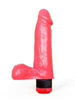 Вибратор-фаллос LOVETOY 15,5 см, гелевый, розовый