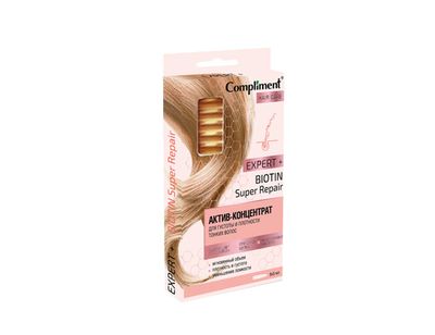 Compliment Expert+ АКТИВ-КОНЦЕНТРАТ Для густоты и плотности тонких волос