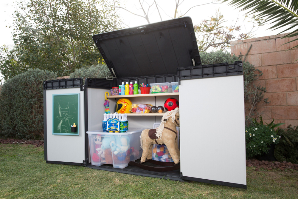 Уличный ящик пластиковый Keter Premier XL 1150 л