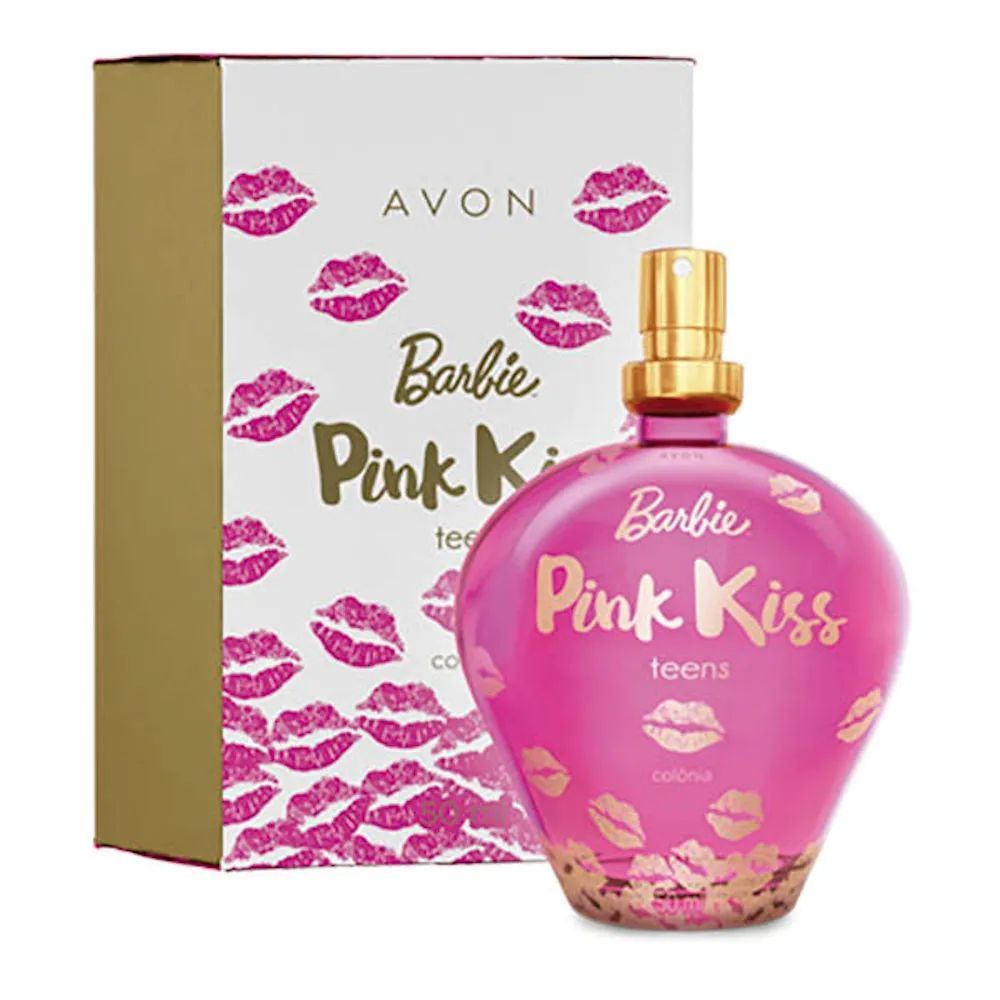 Avon Barbie Pink Kiss