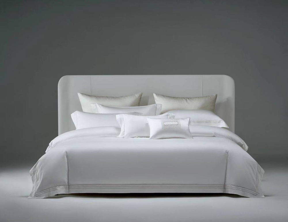 Постельное белье из сатина Premium White