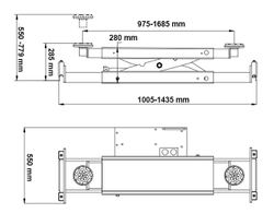 RJ-10A Траверса пневмогидравлическая 4.5 т.