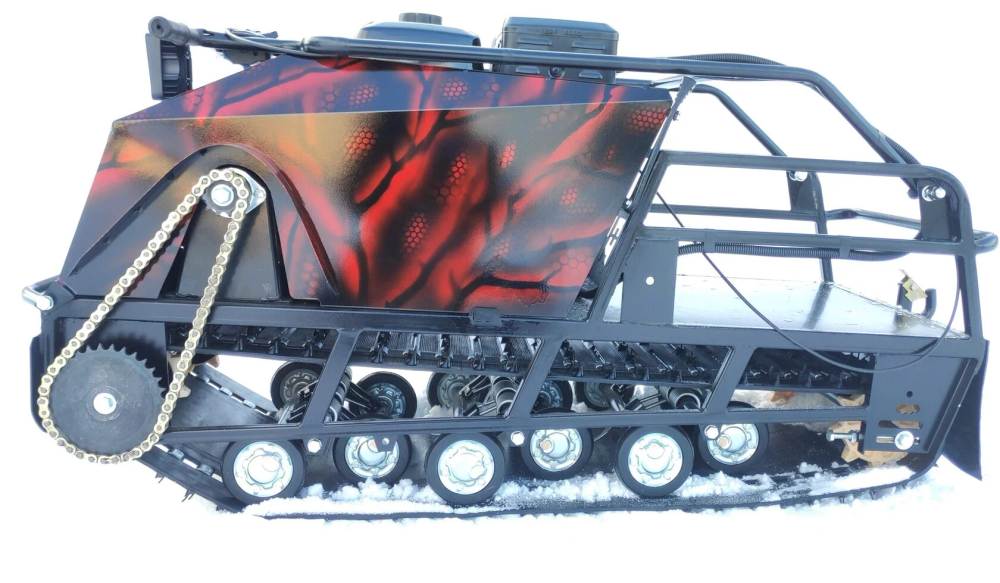 Мотобуксировщик ЖЕЛЕЗНАЯ СОБАКА M500 9 л.с