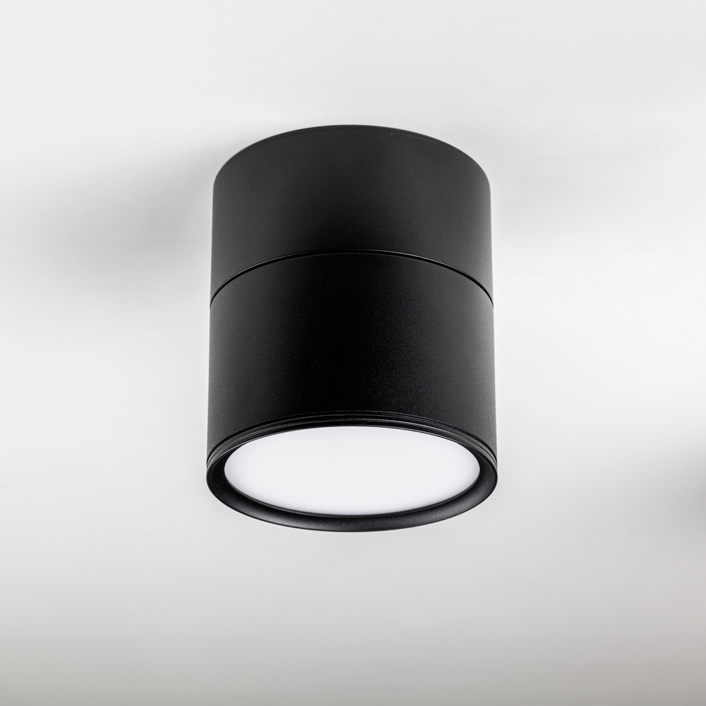 215887 Светильник ACUTO LED 12W 880LM 120G ЧЕРНЫЙ 3000/4000/6000K