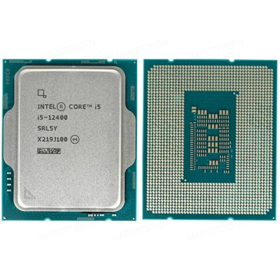 Процессор Intel Core i5-12400 (2.5GHz/18MB/6 cores) LGA1700, TDP 65W, OEM