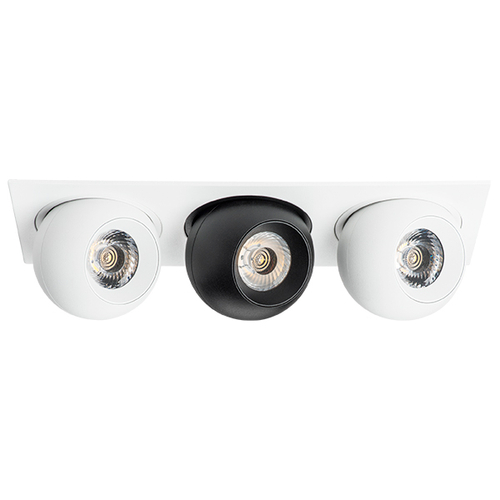 i536627262 Светильник INTERO LED 9W*3 850LM*3 24G БЕЛЫЙ/ЧЕРНЫЙ 3000K (217536+217062+217072+217062)