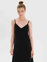 Платье-Комбинация FOS Черное