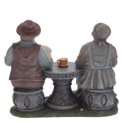 GAEM Фигурка декоративная "Бабушка с дедушкой", L20 W11 H17 см, 2в.