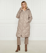 Пуховое пальто 2в1 Marella SPORT - бежевый(34960252)