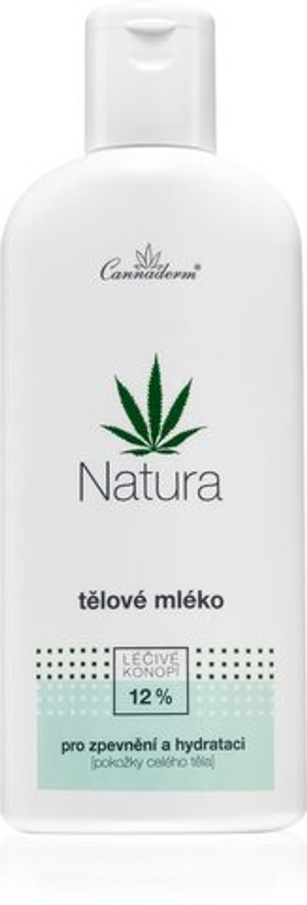 Cannaderm Natura Nourishing Body Milk - нежное молочко для тела с конопляным маслом /   200  ml  / GTIN 8594059735904