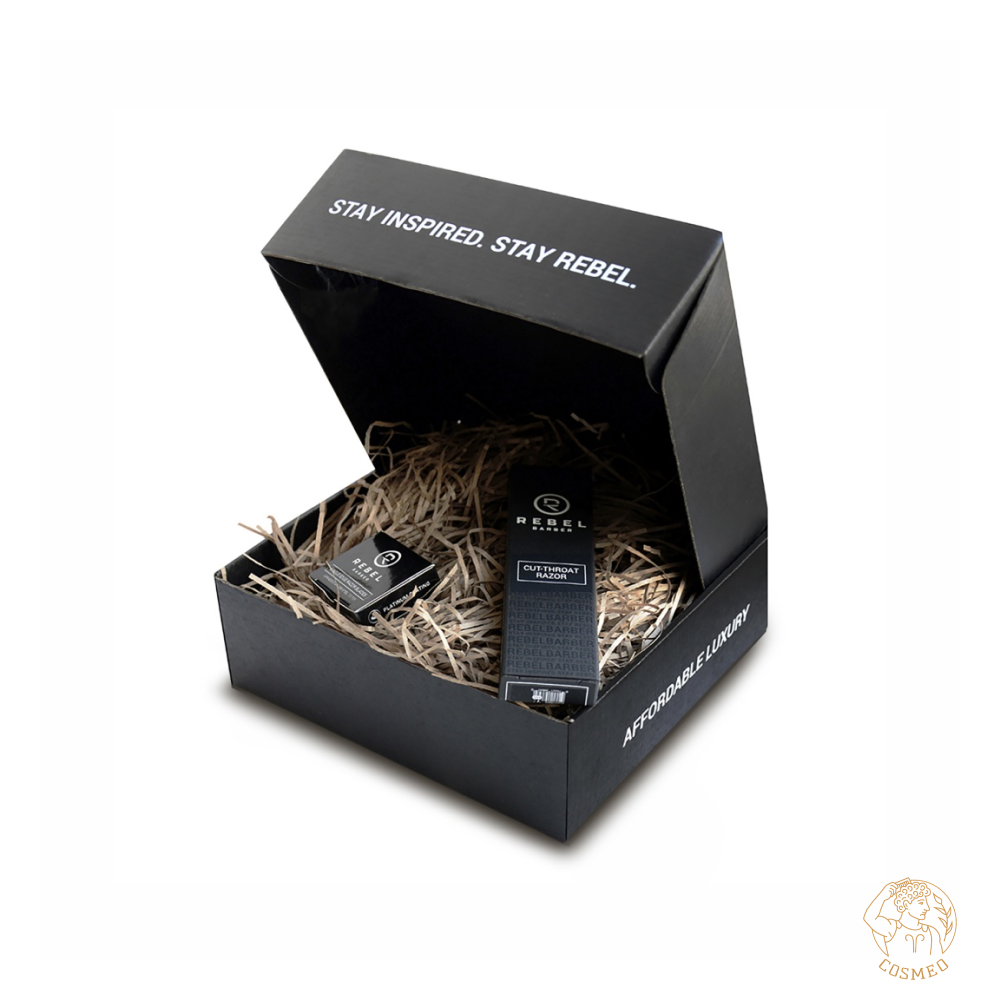 Подарочный набор REBEL BARBER Predator Black & Blades