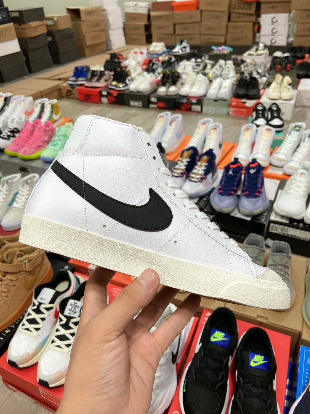 Blazer Mid 77 Vintage White Black