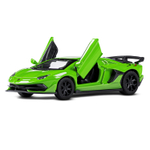 Модель 1:43 Lamborghini Aventador SVJ, зеленый, инерция, откр. Двери