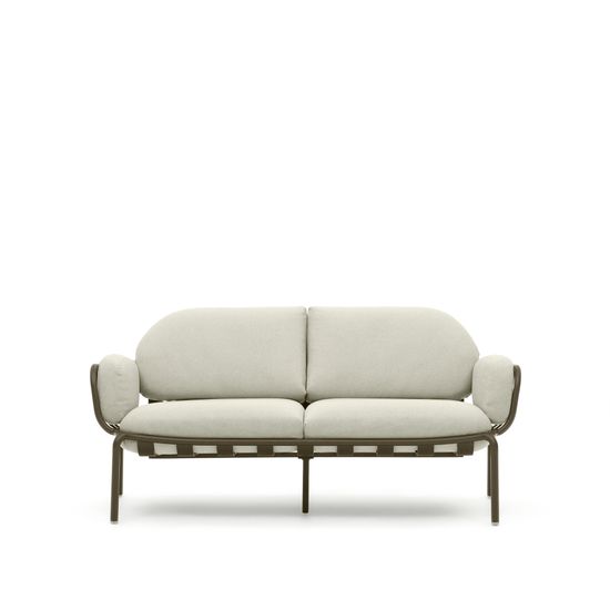 Joncols уличный алюминиевый 2-местный диван зеленого цвета 165 см Испания 