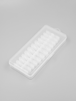 Типсы гелевые для наращивания Усеченный квадрат (240шт)