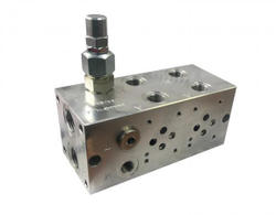 Плита монтажная BMA06P2L2X-20 с клапаном 2-х местная для CETOP 3