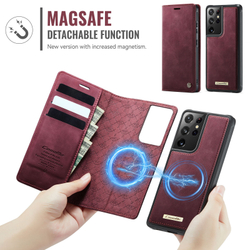 Чехол-кошелек CaseMe 2 in 1 MagSafe Samsung Galaxy S21 Ultra