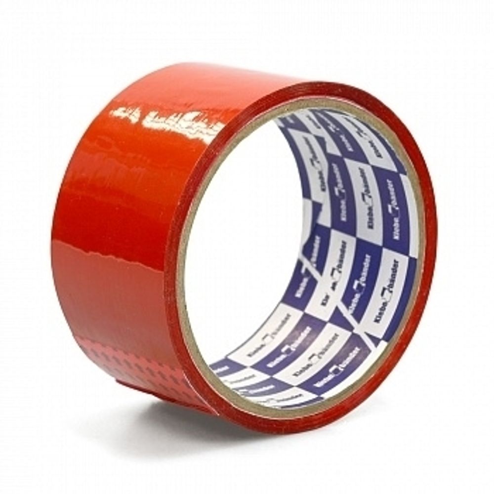 Скотч 50мм*25м красный 1шт/36шт