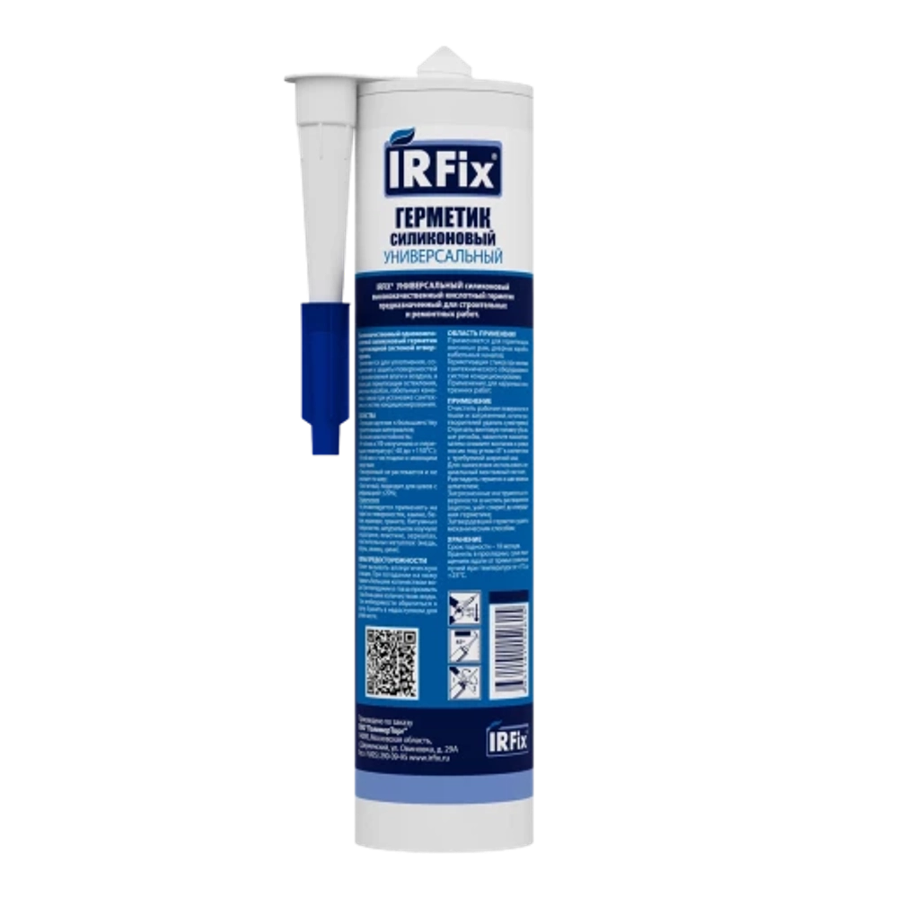 IRFix Universal Герметик силиконовый универсальный 310мл (Коричневый, RAL 8028)