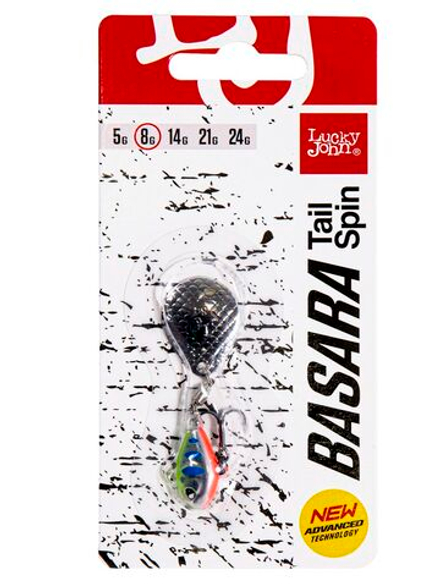 Тейл-спиннер Lucky John BASARA TAIL SPIN 08.0г 017 в блистере