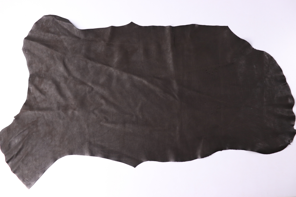 0,5-0,7 Кожа Подкладочная Флора Темно-коричневая 37дм² (КЛ)