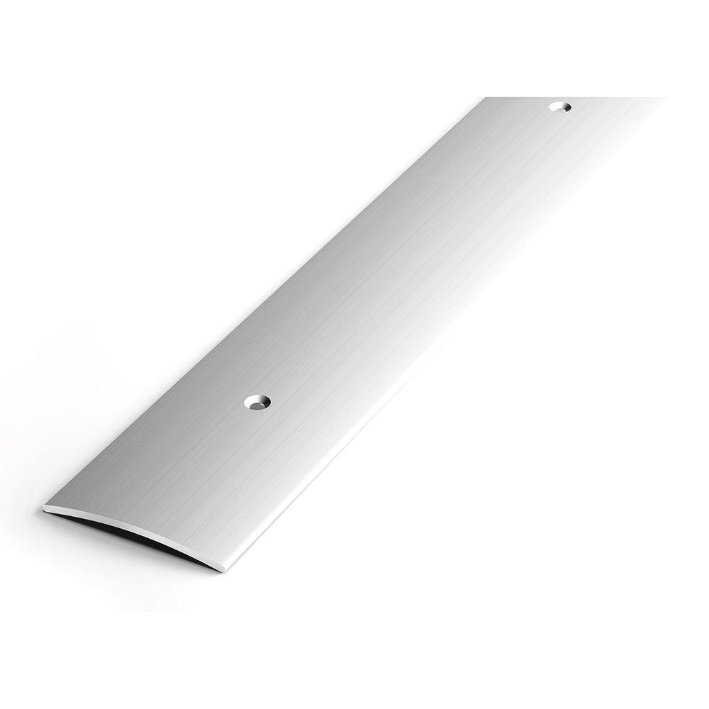 ЛУКА Порог стыкоперекрывающий серебро (1,8м) 44,5мм