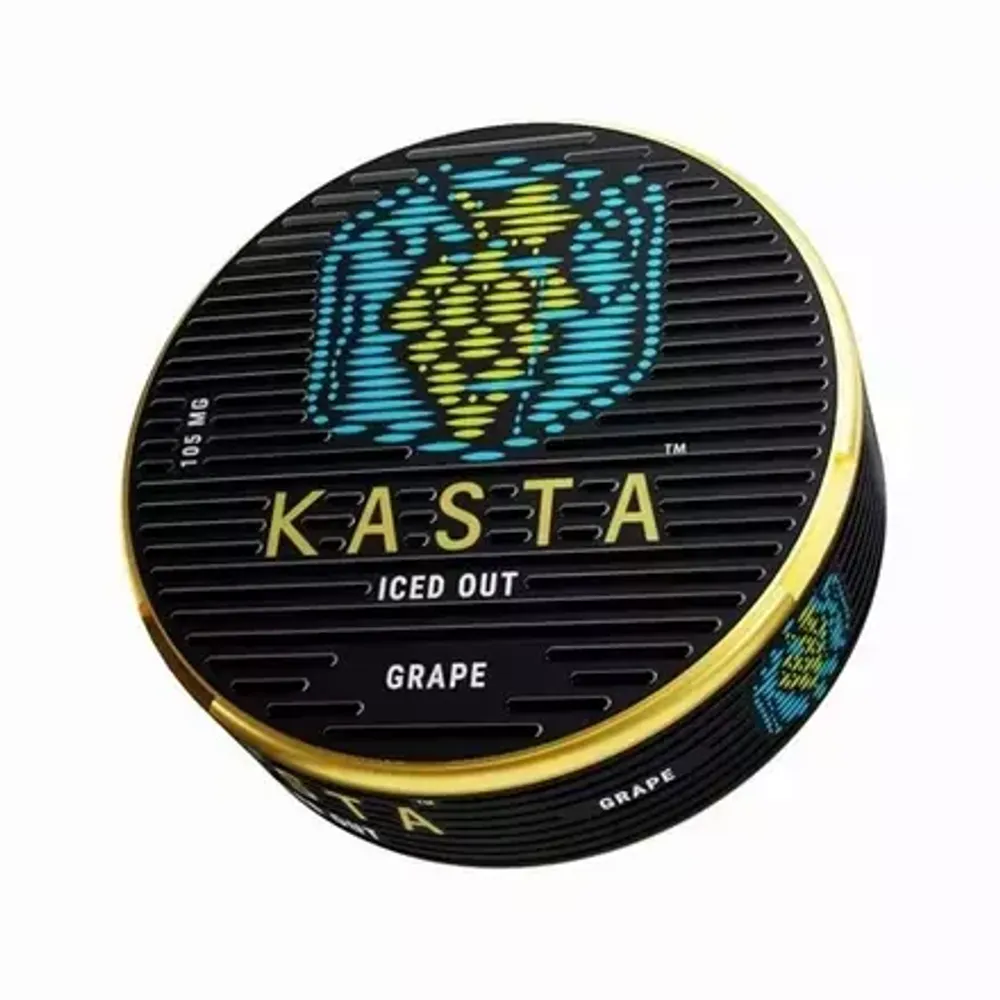 KASTA ICED OUT GRAPE (105 МГ) - ВИНОГРАД