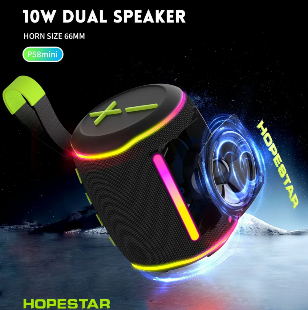 Беспроводная колонка Hopestar P58mini 1+1 series TWS
