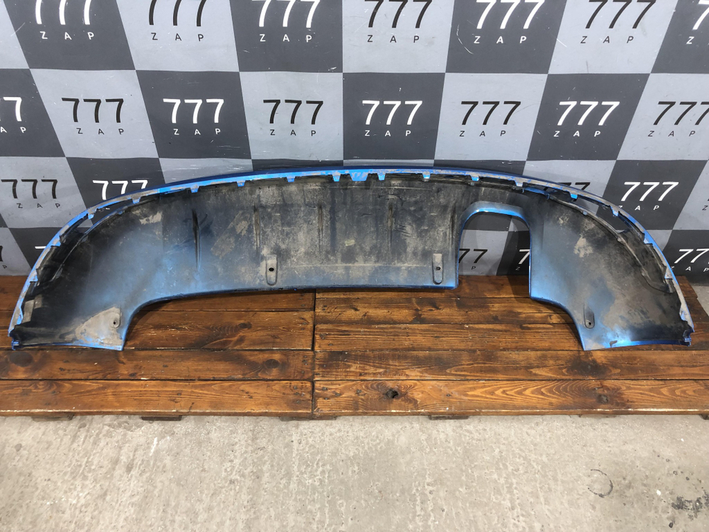 Юбка заднего бампера S-line Audi Q3 (8U) 14-18 Б/У Оригинал 8U0807521AQ