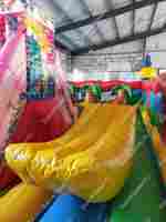 Коммерческий надувной батут "Сафари приключения" 8*5*2,8 м