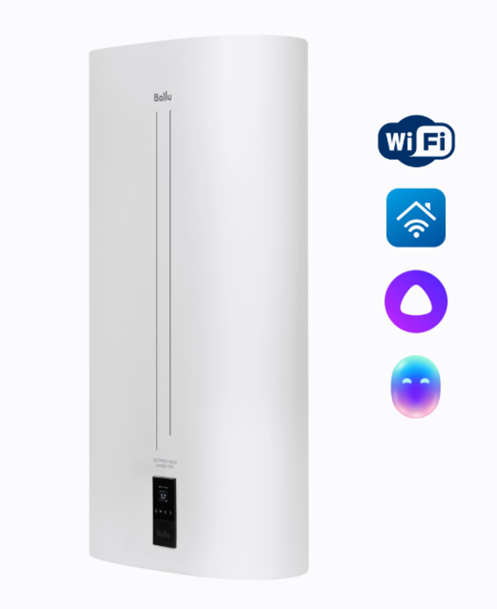 Водонагреватель Ballu BWH/S 100 Cetrion Inox Inverter