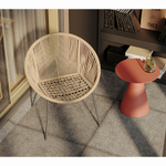 Столик кофейный Bergenson Bjorn Marius, 50 см, красный