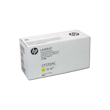 Контрактный картридж HP CF332AC (654A) для Color LaserJet Enterprise M651 желтый (15K)