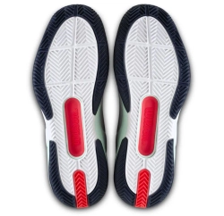 Мужские кроссовки теннисные Wilson Rush Pro 5 Clay - white/bay/fiery cor