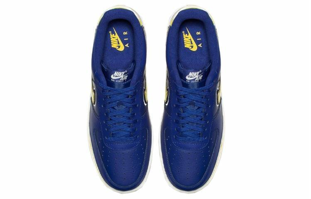 Кроссовки Nike Air Force 1 Sport Nba Deep Royal University Gold