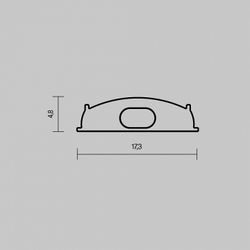 Заглушка для профиля Maytoni  642075