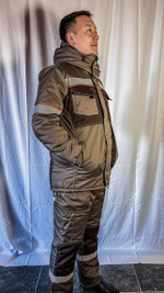 Костюм зимний "Ротор" кофейный (UZ)