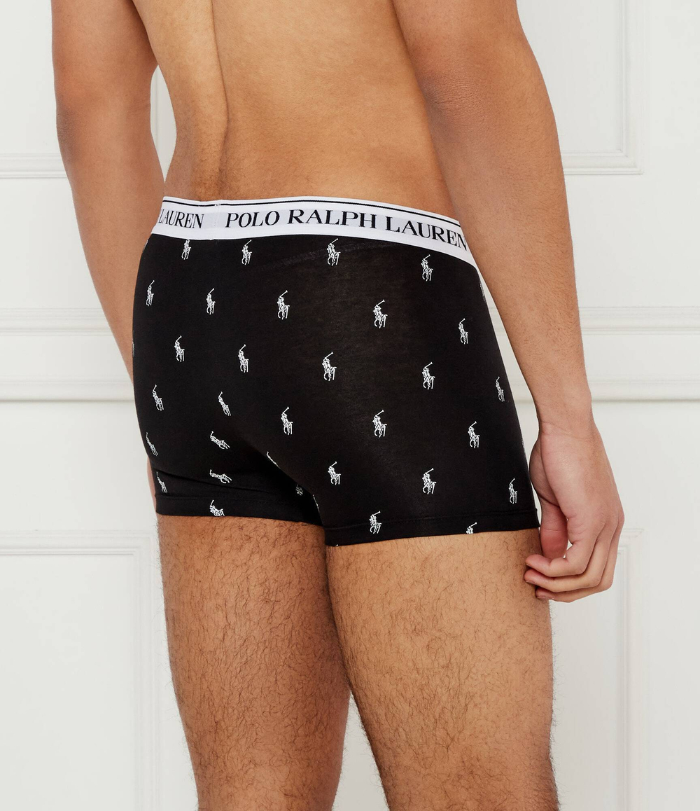 трусики-боксеры 3-pack POLO RALPH LAUREN - черный(714830299)
