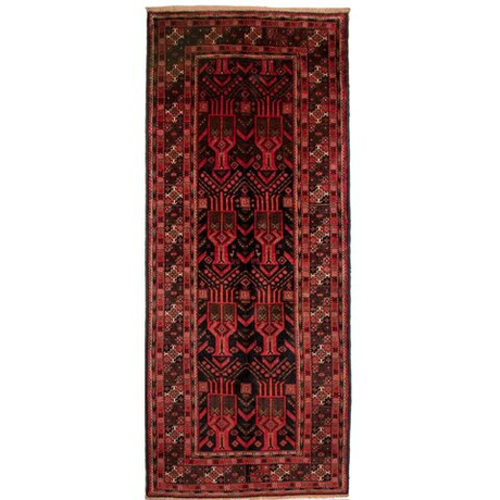 Персидский ковер ручной работы Zabol (290 × 120 см) 220210205 Иран