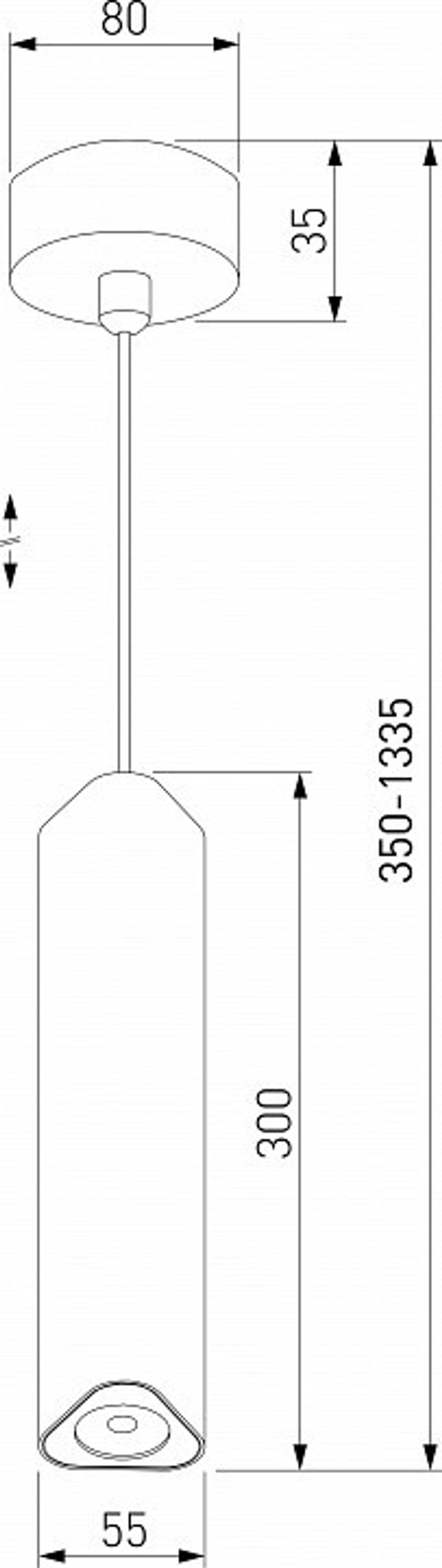 Подвесной светильник Elektrostandard Trio a067066