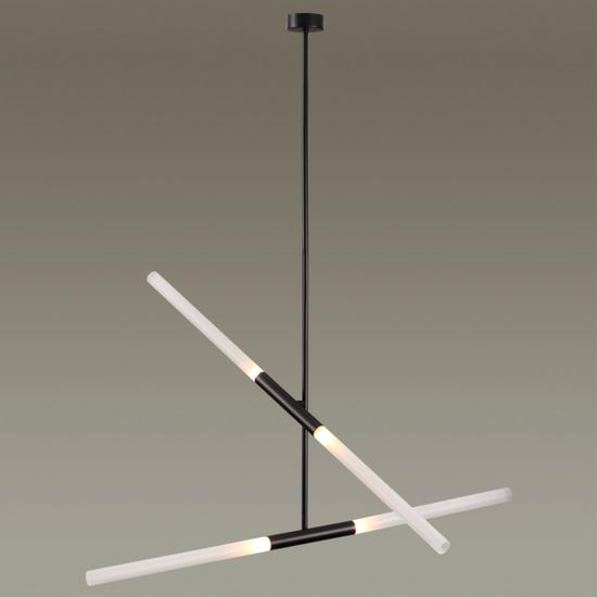 4307/4 HIGHTECH ODL22 295 черный Потолочный светильник IP20 G9 4*40W SOHO