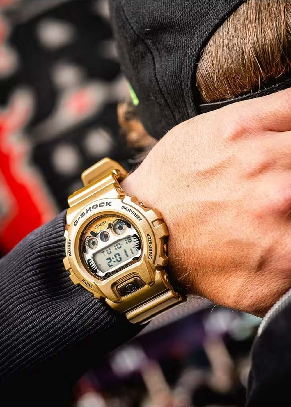 Часы Casio DW-6900GD-9E