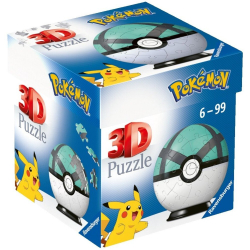 Ravensburger - 3D Пазл Pokemon Net Ball 54 элемента. 115815 / артикул   115815  / GTIN 4005556115815