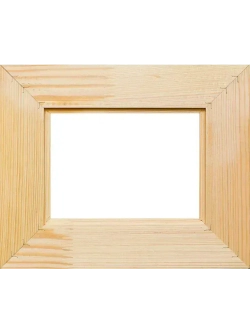 Деревянная рама 15x20 для картин на подрамнике сеч. 60x18